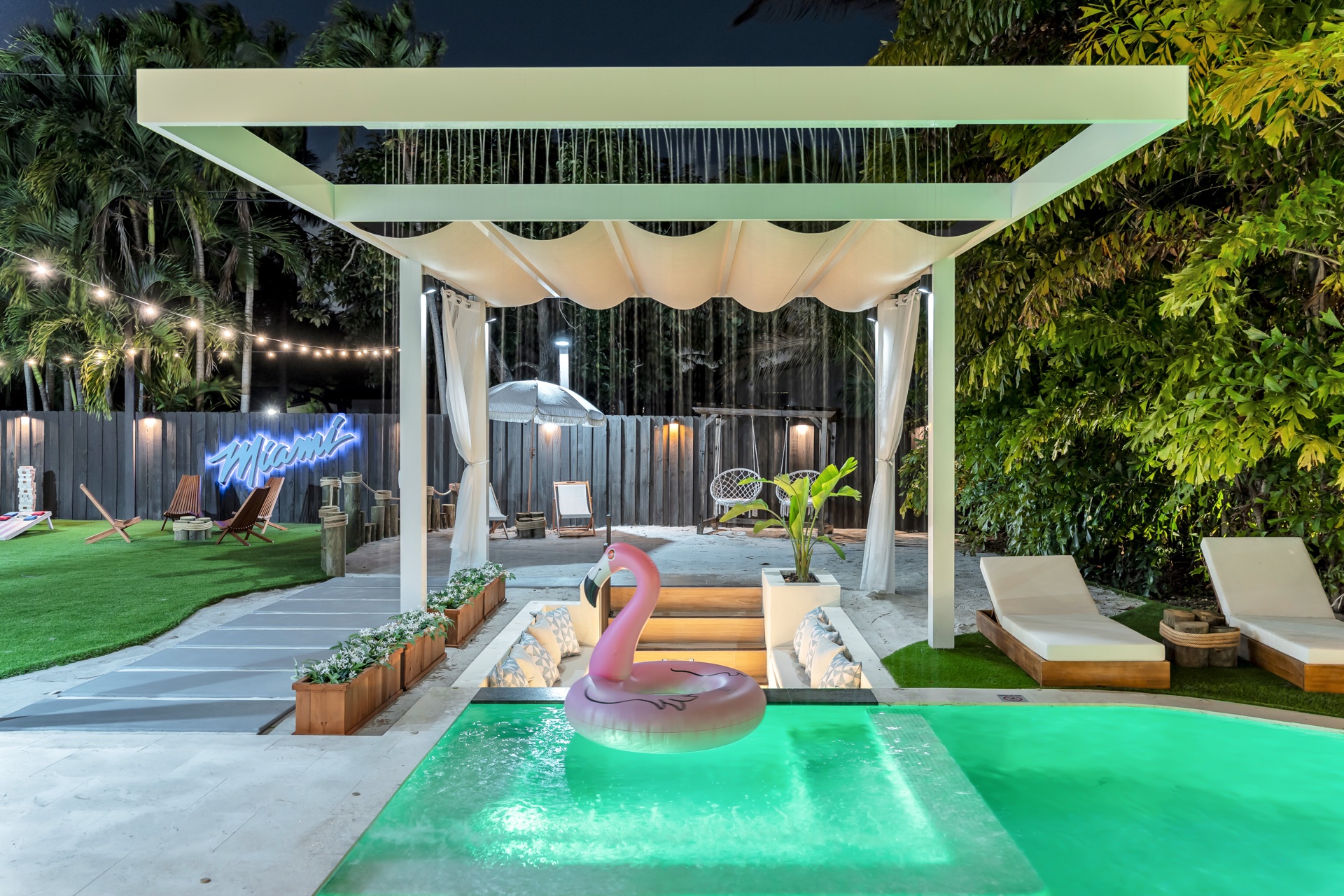 Pool area